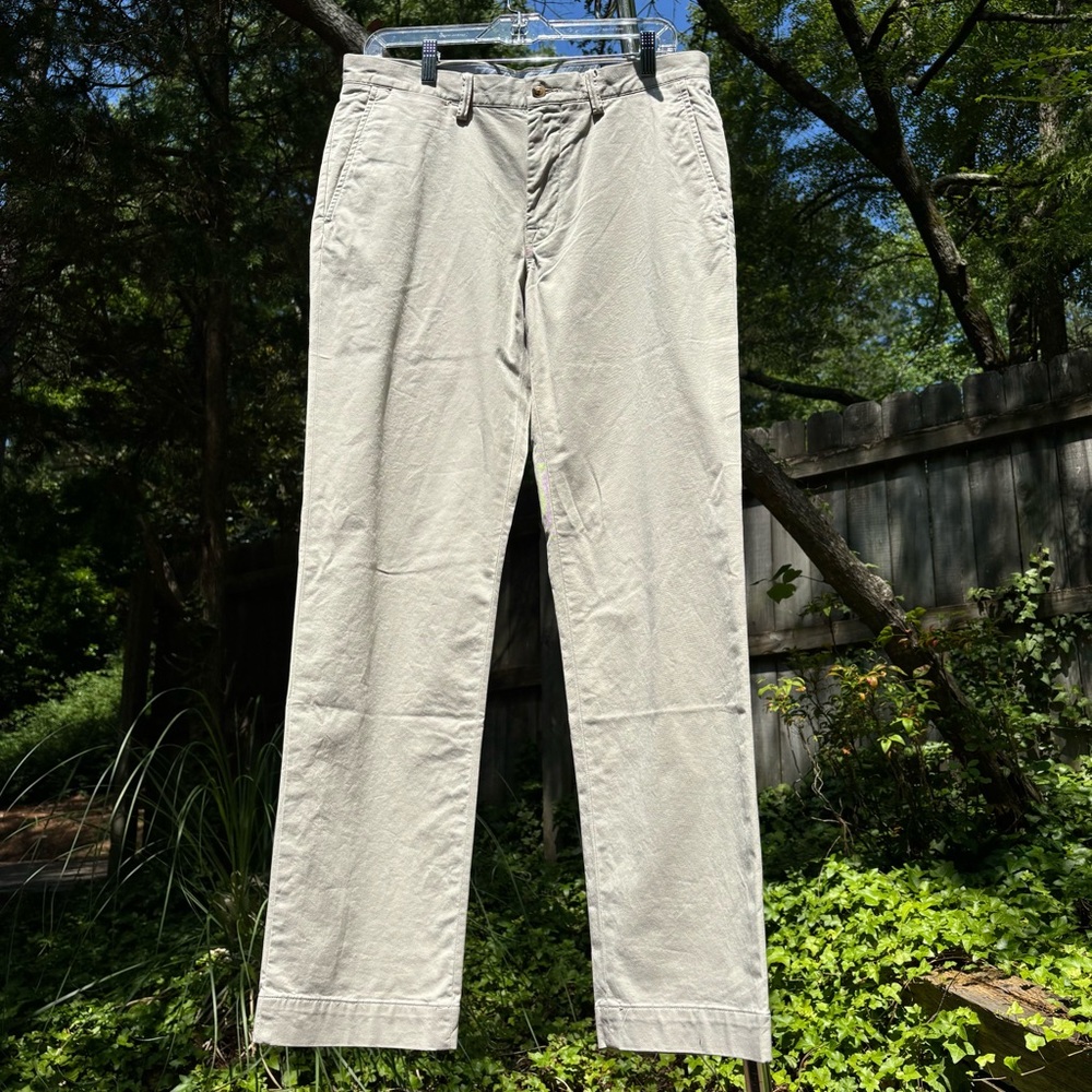 POLO RALPH LAUREN—Straight Stretch Chino Pants—Men's 32 x 32—Cotton Twill—NWOT